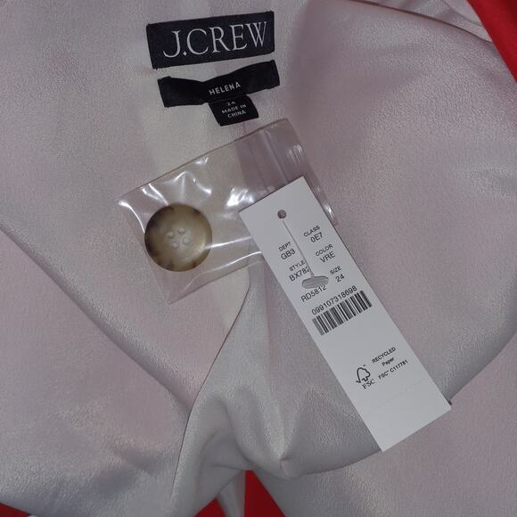 J.Crew 'Helena' Red Blazer Size 24 - NWT - Picture 4 of 5